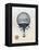 Vintage Hot Air Balloons II-Naomi McCavitt-Framed Stretched Canvas