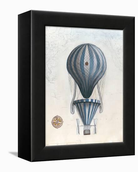 Vintage Hot Air Balloons IV-Naomi McCavitt-Framed Stretched Canvas