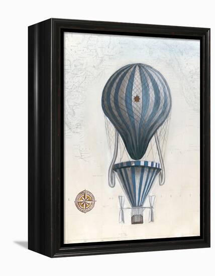 Vintage Hot Air Balloons IV-Naomi McCavitt-Framed Stretched Canvas