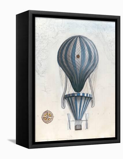 Vintage Hot Air Balloons IV-Naomi McCavitt-Framed Stretched Canvas