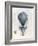 Vintage Hot Air Balloons IV-Naomi McCavitt-Framed Art Print