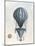 Vintage Hot Air Balloons IV-Naomi McCavitt-Mounted Art Print