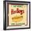 Vintage Hot Dog Grunge Poster-radubalint-Framed Premium Giclee Print