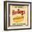 Vintage Hot Dog Grunge Poster-radubalint-Framed Art Print