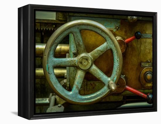 Vintage Industrial Machinery-Mr Doomits-Framed Premier Image Canvas