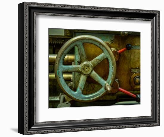 Vintage Industrial Machinery-Mr Doomits-Framed Photographic Print