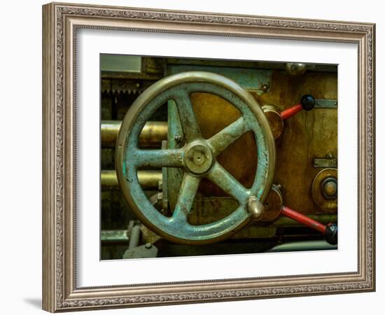 Vintage Industrial Machinery-Mr Doomits-Framed Photographic Print