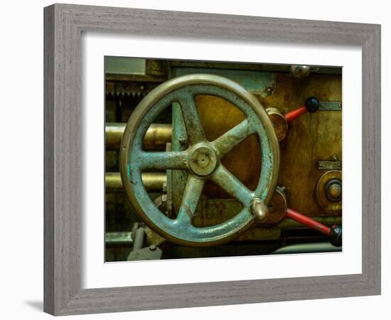 Vintage Industrial Machinery-Mr Doomits-Framed Photographic Print