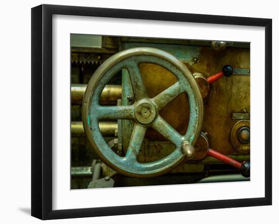 Vintage Industrial Machinery-Mr Doomits-Framed Photographic Print