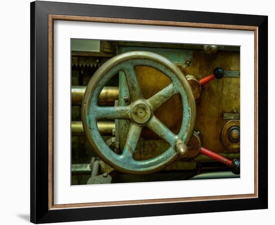 Vintage Industrial Machinery-Mr Doomits-Framed Photographic Print