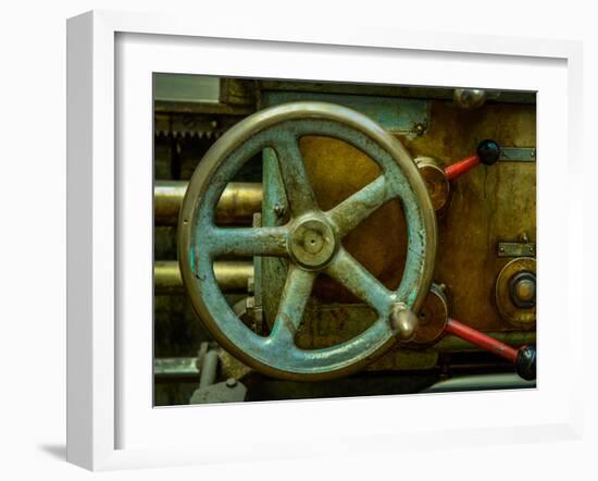 Vintage Industrial Machinery-Mr Doomits-Framed Photographic Print