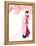 Vintage Japanese Geisha Enjoying Cherry Tree Blossom-sahua d-Framed Premier Image Canvas