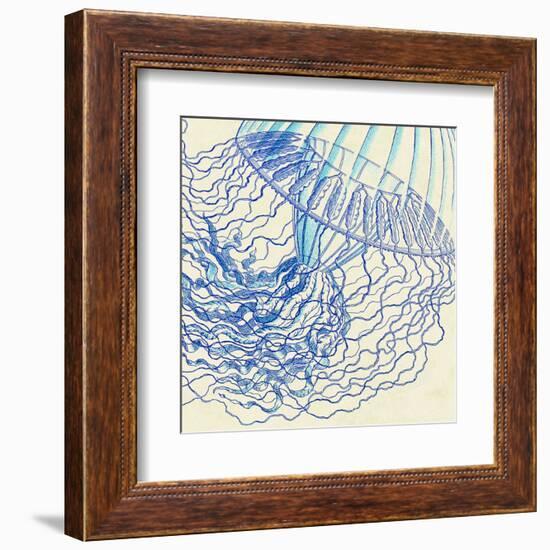 Vintage Jellyfish I-Sparx Studio-Framed Art Print