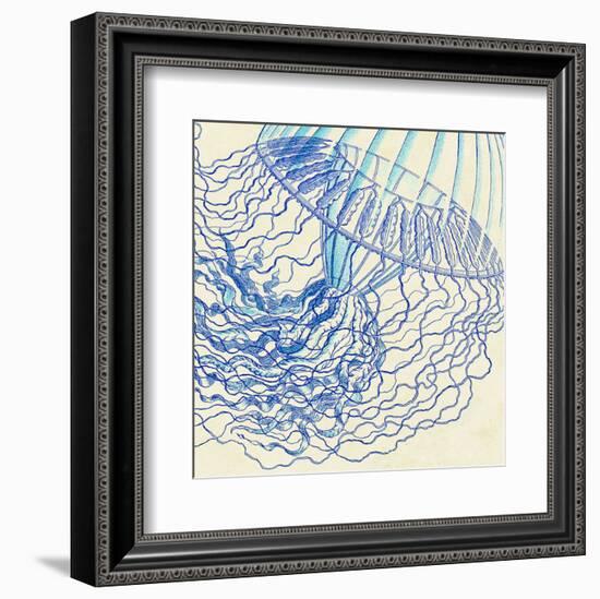 Vintage Jellyfish I-Sparx Studio-Framed Art Print