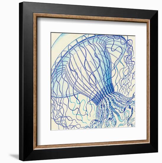 Vintage Jellyfish II-Sparx Studio-Framed Art Print