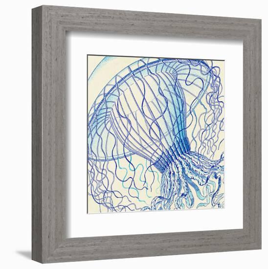 Vintage Jellyfish II-Sparx Studio-Framed Art Print