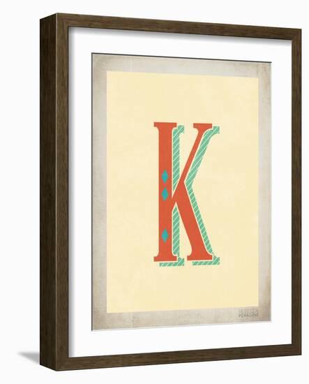 Vintage K-Kindred Sol Collective-Framed Art Print