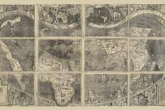 Map Of Montpelier Vt With Reference Table 1884-Vintage Lavoie-Giclee Print