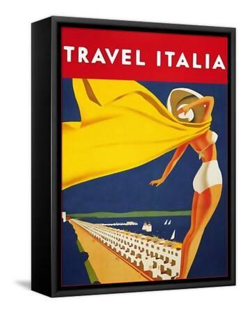 Framed Vintage Lavoie Canvas Art - Buy Vintage Advertising Prints