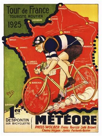 Cycling Posters Art Prints Paintings Art