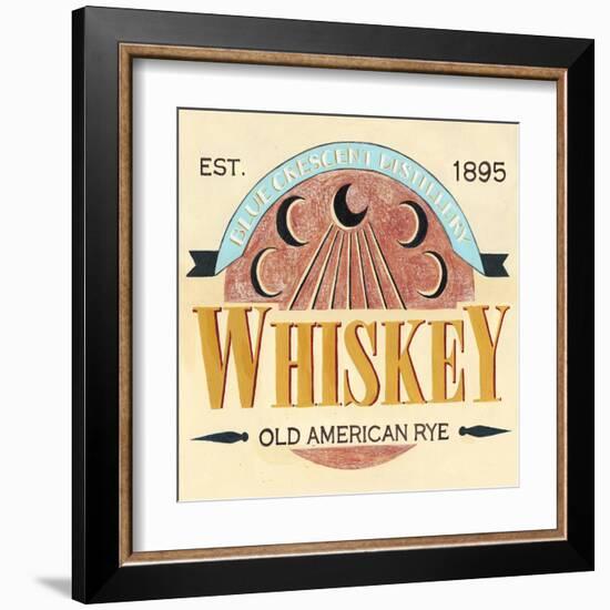 Vintage Liquor Label III-Grace Popp-Framed Art Print