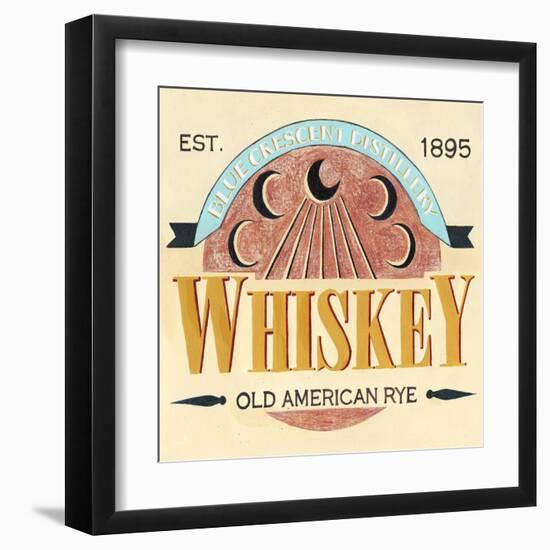 Vintage Liquor Label III-Grace Popp-Framed Art Print