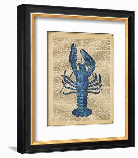 Vintage Lobster-Sparx Studio-Framed Art Print