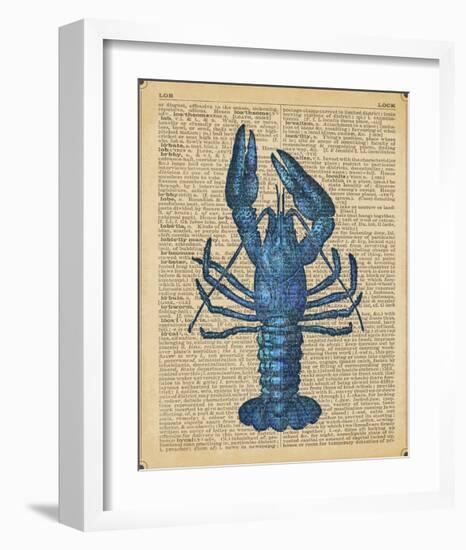 Vintage Lobster-Sparx Studio-Framed Giclee Print