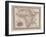 Vintage Map of Africa with the Island of St. Helena inset from Mitchell's new general atlas, 1863-American School-Framed Giclee Print