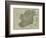 Vintage Map of Ireland-John Cary-Framed Premium Giclee Print