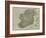 Vintage Map of Ireland-John Cary-Framed Art Print