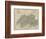 Vintage Map of Switzerland-John Cary-Framed Art Print