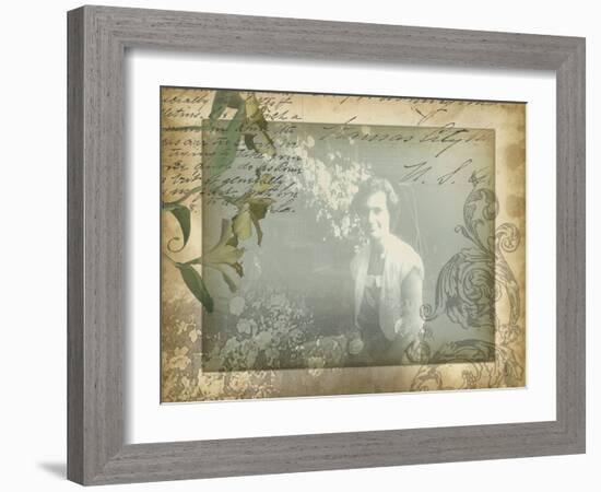 Vintage Memories II-Jennifer Goldberger-Framed Photographic Print