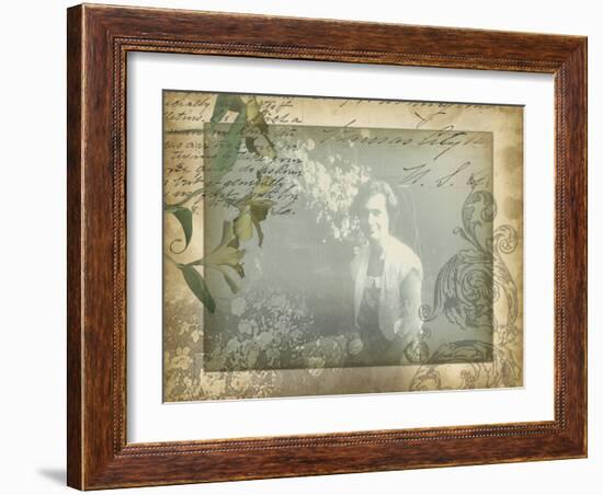 Vintage Memories II-Jennifer Goldberger-Framed Photographic Print