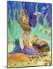 Vintage Mermaid-sylvia pimental-Mounted Art Print