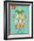 Vintage Mexican Food Poster-avean-Framed Art Print