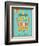 Vintage Mexican Food Poster-avean-Framed Art Print