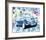 Vintage Mini Cooper-Michael Cheung-Framed Art Print