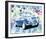 Vintage Mini Cooper-Michael Cheung-Framed Art Print