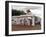 Vintage Mobil Gas Station, Ellensburg, Washington, USA-Nancy & Steve Ross-Framed Photographic Print