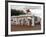 Vintage Mobil Gas Station, Ellensburg, Washington, USA-Nancy & Steve Ross-Framed Photographic Print