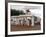 Vintage Mobil Gas Station, Ellensburg, Washington, USA-Nancy & Steve Ross-Framed Photographic Print