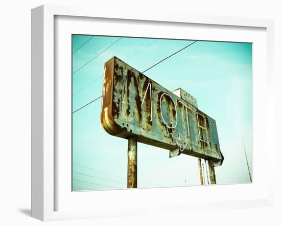 Vintage Motel I-Recapturist-Framed Photographic Print