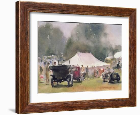 Vintage Motor Rally, 1991-Trevor Chamberlain-Framed Giclee Print