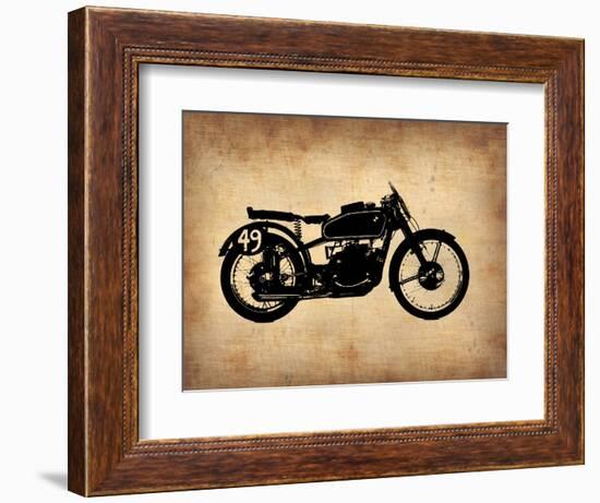 Vintage Motorcycle 2-NaxArt-Framed Premium Giclee Print