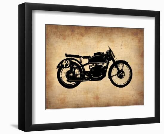 Vintage Motorcycle 2-NaxArt-Framed Premium Giclee Print