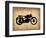 Vintage Motorcycle 2-NaxArt-Framed Art Print