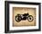 Vintage Motorcycle 2-NaxArt-Framed Art Print