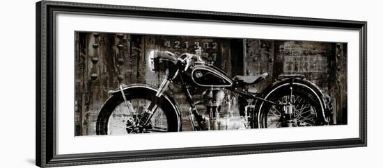 Vintage Motorcycle-Dylan Matthews-Framed Art Print