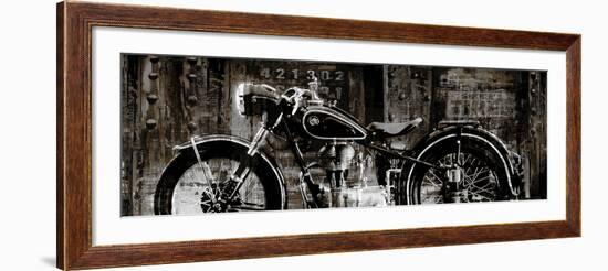 Vintage Motorcycle-Dylan Matthews-Framed Art Print